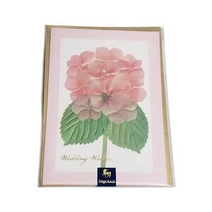 NIQUEA.D Wedding Wishes "Lifetime of Happiness" Luxury Greeting Card